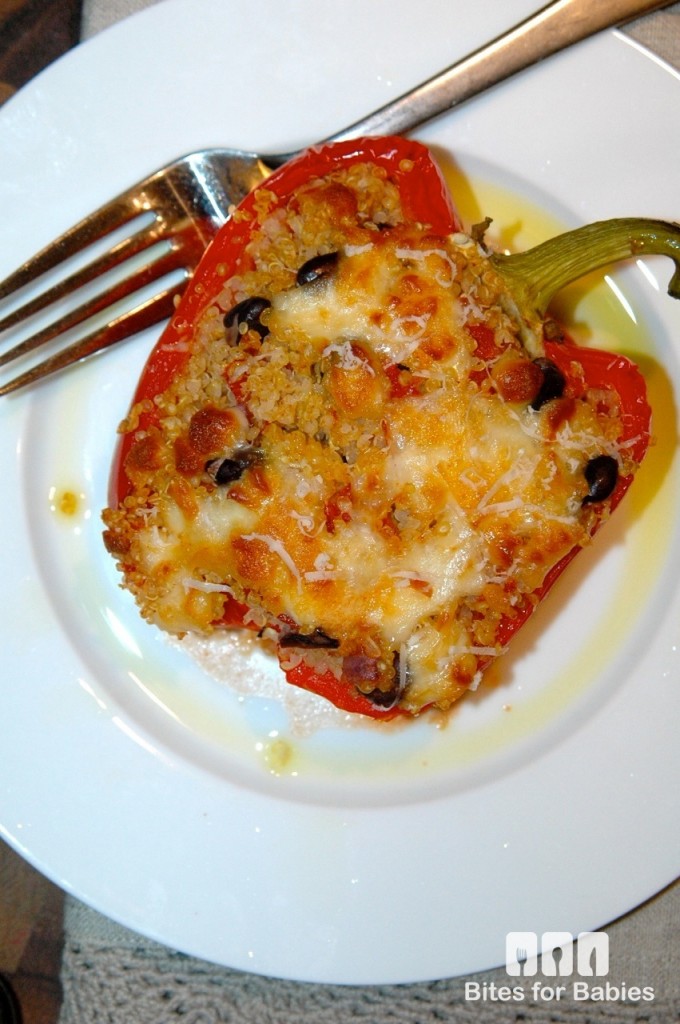 Southwestern Quinoa Stuffed Peppers