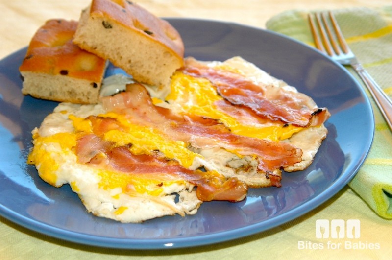 Pancetta Fried Eggs