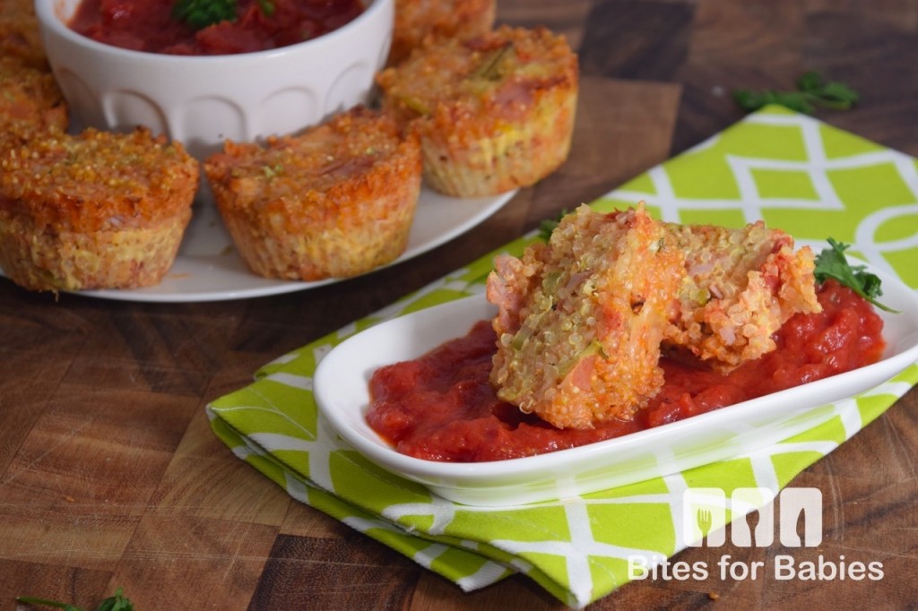 Quinoa Pizza Muffins
