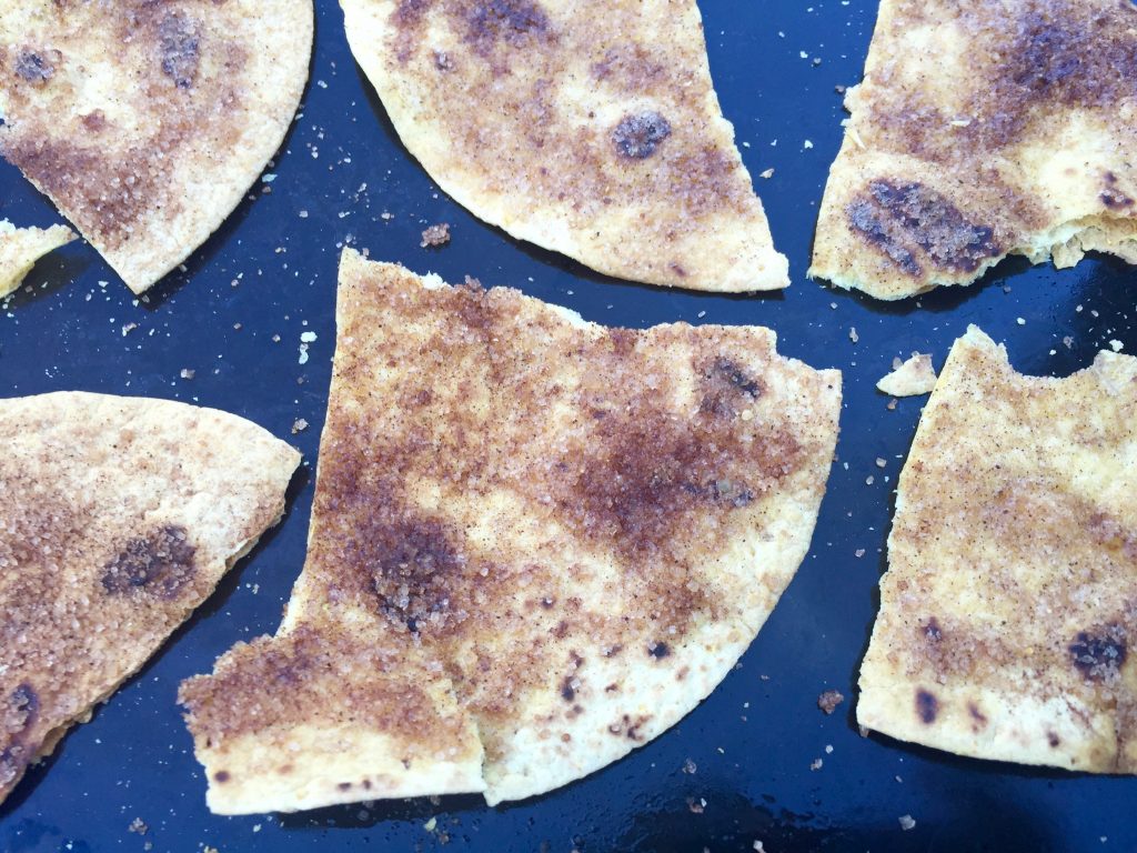 Cinnamon Sugar Tortilla Crisps