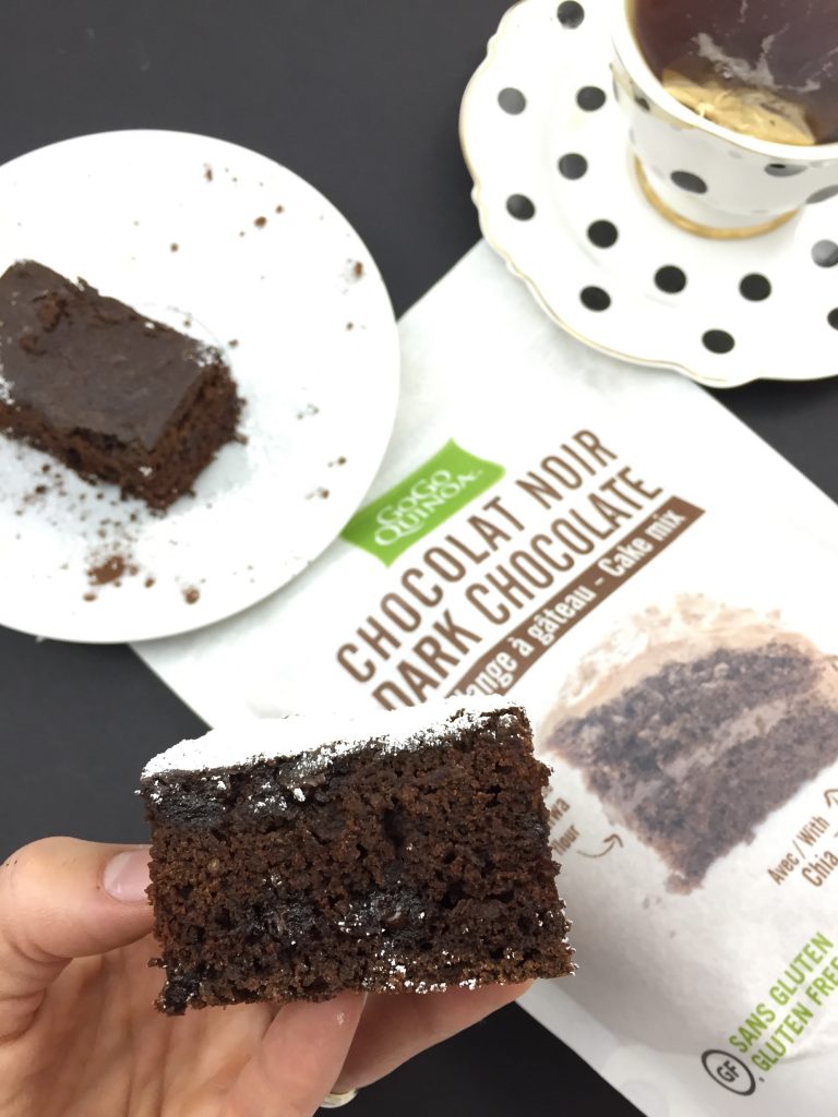 Gluten-Free Chocolate Cake + GoGoQuinoa Giveaway