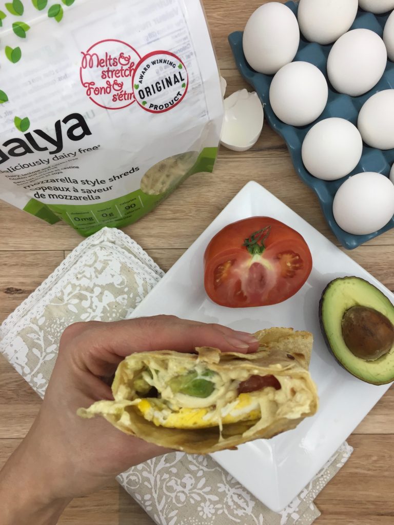 Breakfast Egg Wrap + Daiya Foods Giveaway