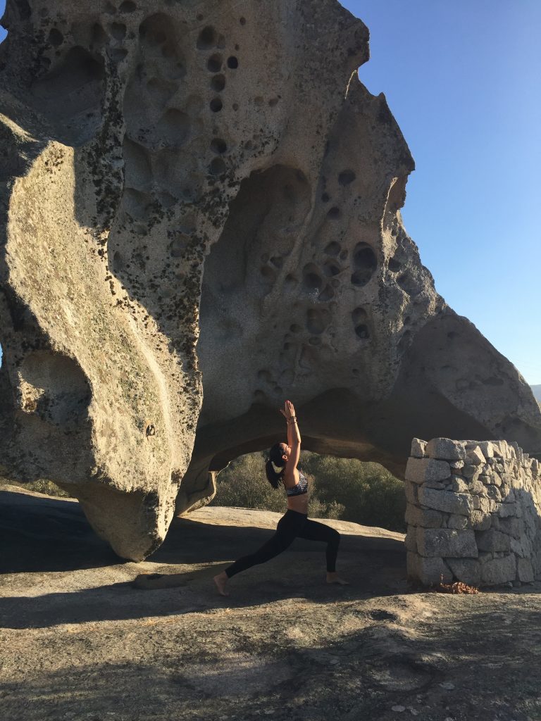 Teaching Yoga in Costa Smeralda