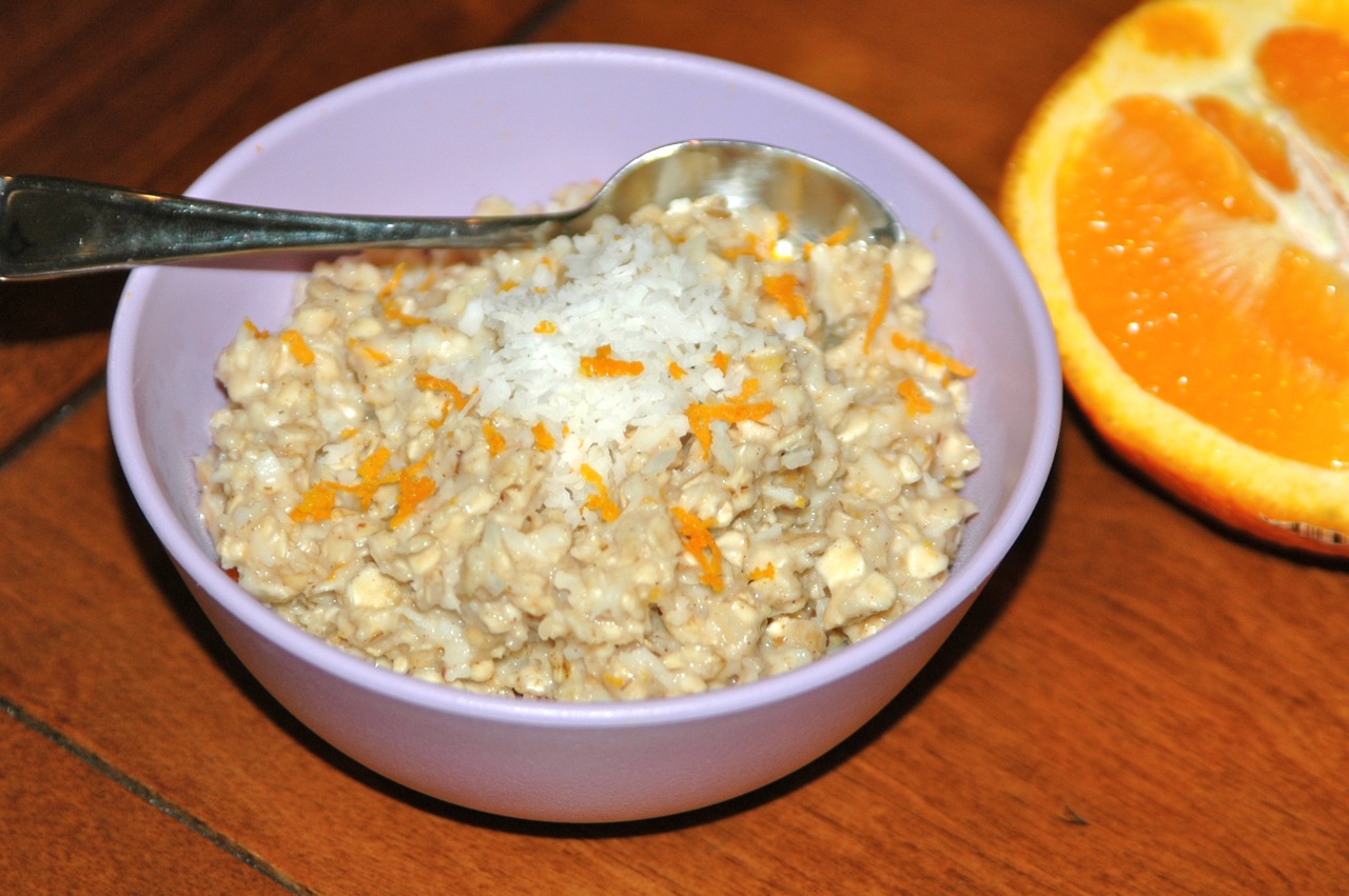 Coconut Cream Pie Oatmeal