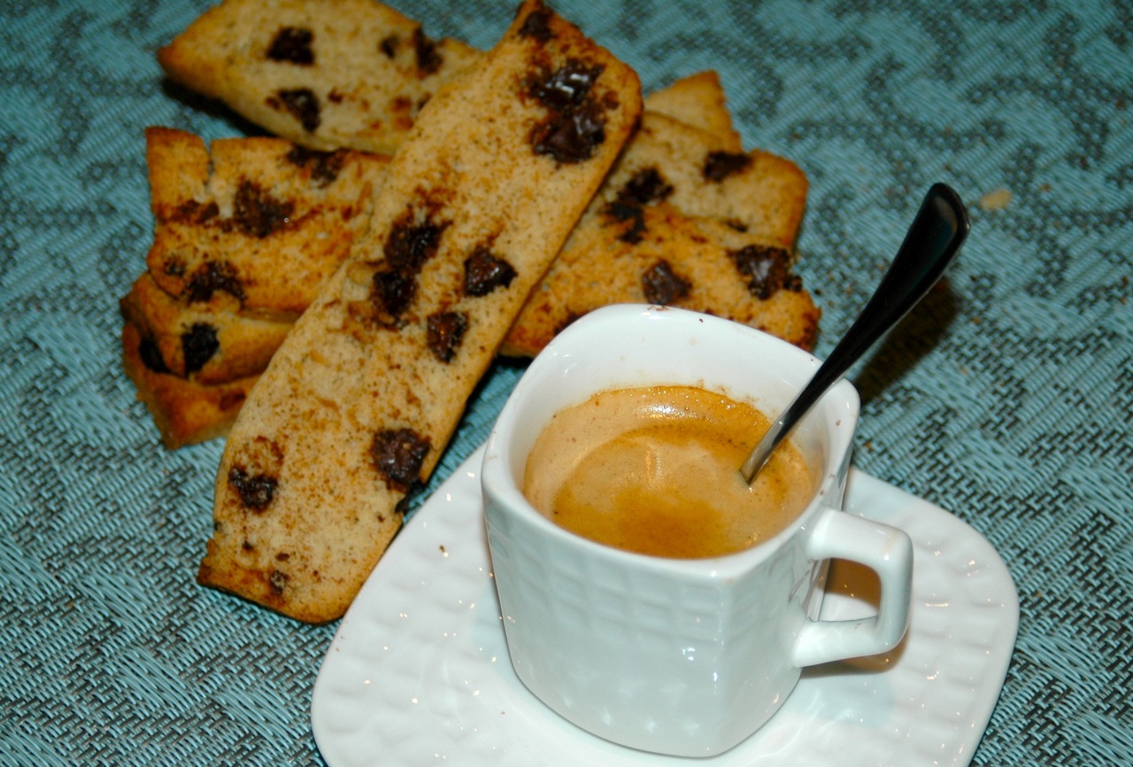 Pumpkin Chocolate Biscotti