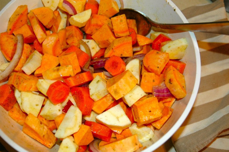 Roasted Root Vegetable Mash