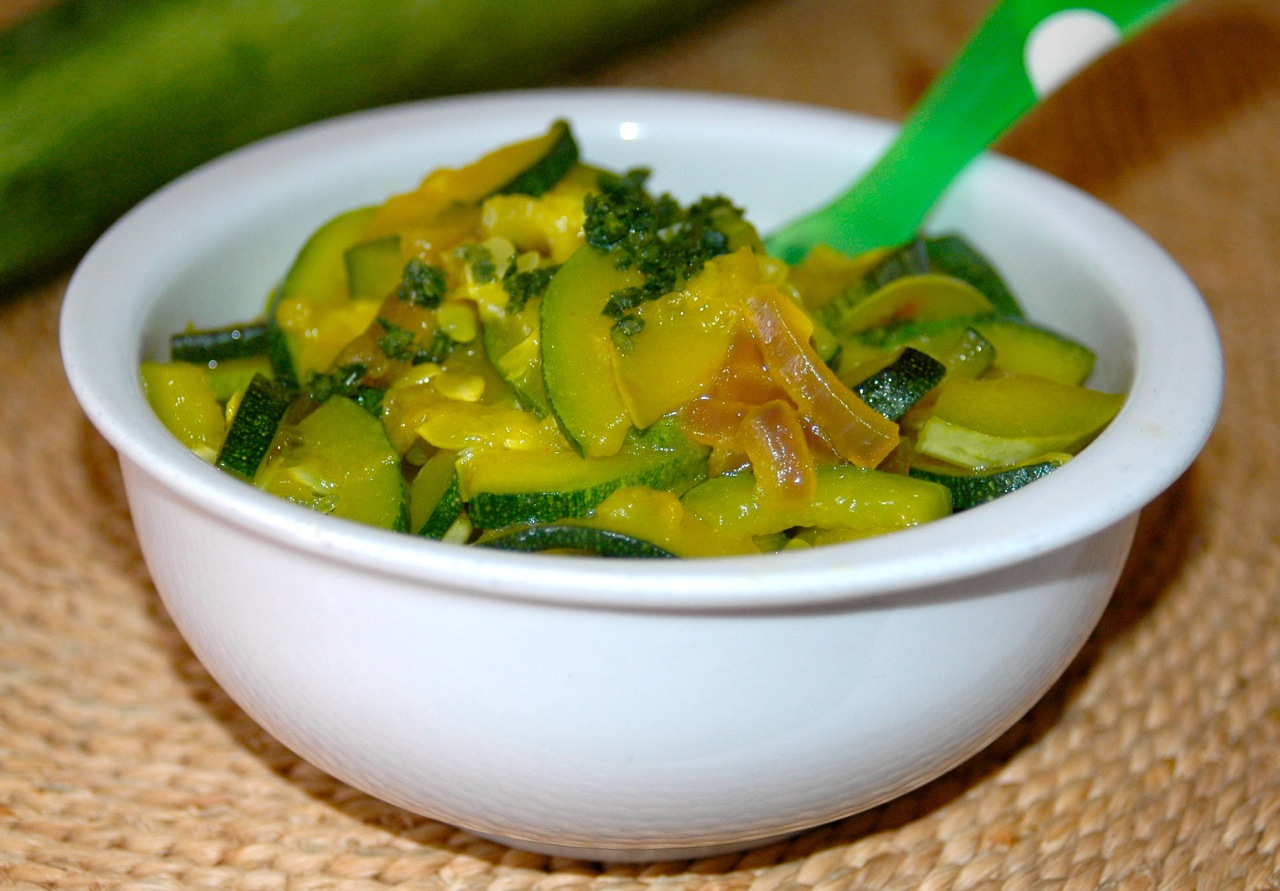 Sautéed Saffron-Spiced Zucchini
