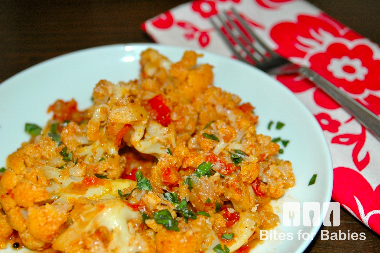Mediterranean Style Cauliflower