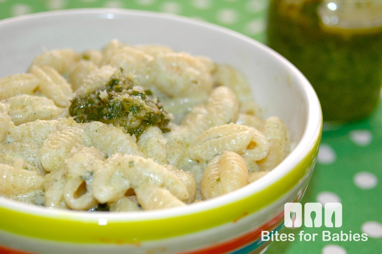 Cheesy Pesto Gnocchi