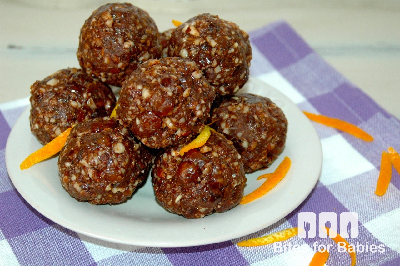 Chocolate Orange Almond Bites