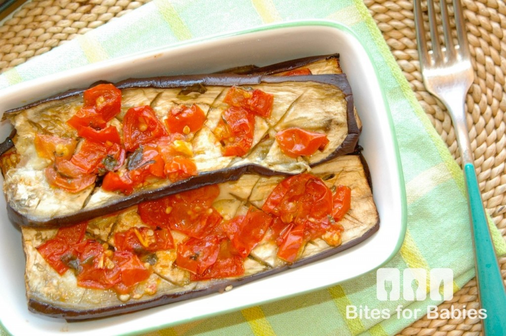 Roasted Bruschetta Eggplant