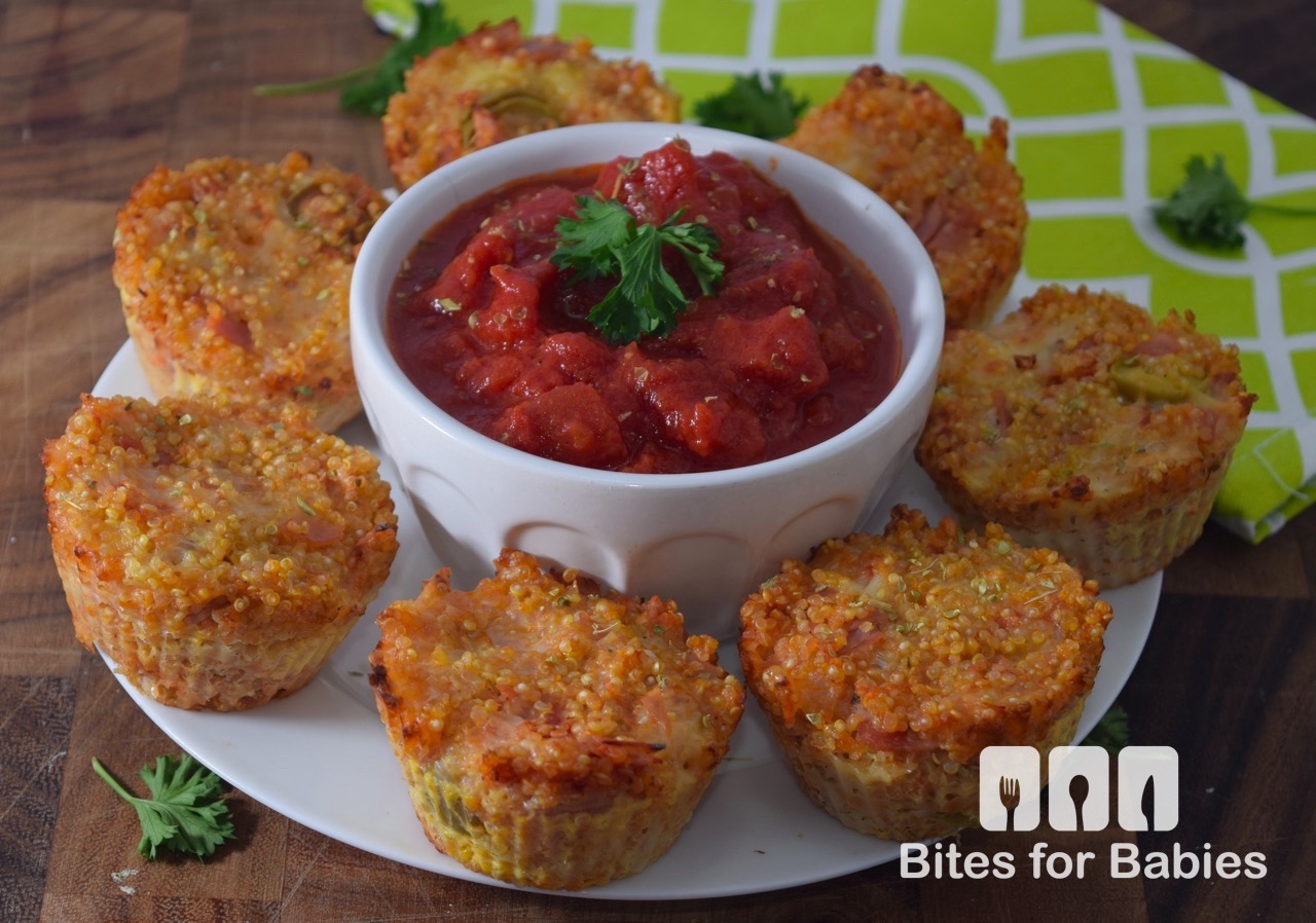 Quinoa Pizza Muffins