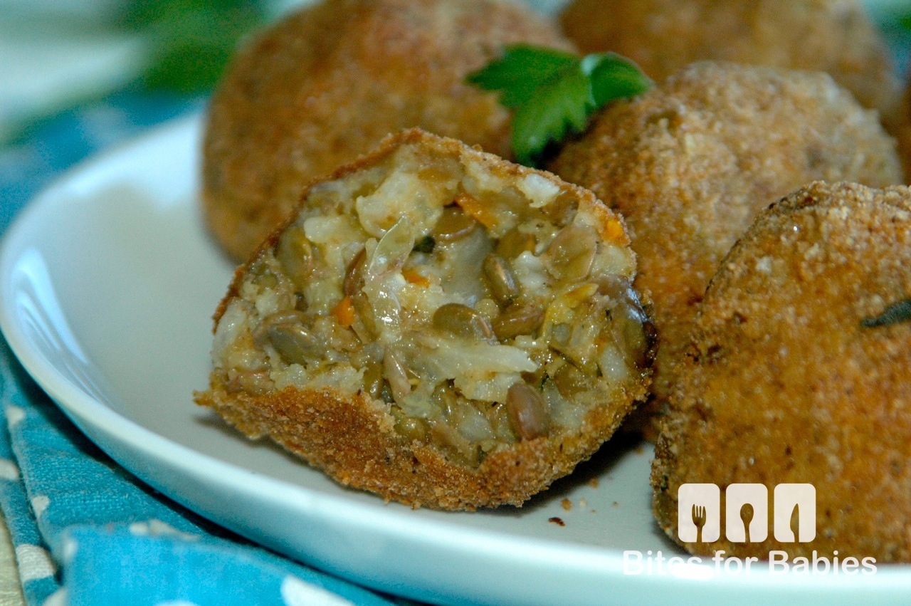 Lentil & Brown Rice Arancini
