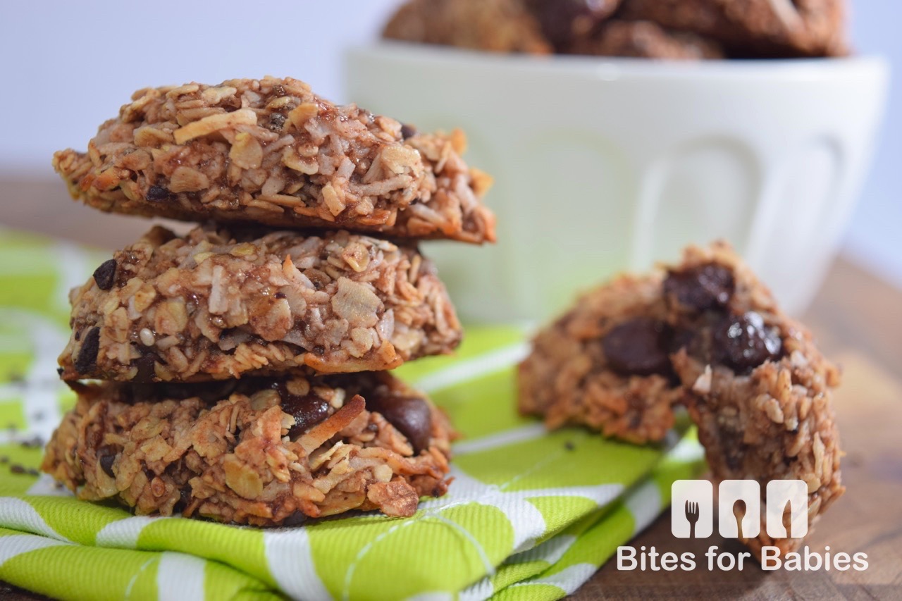 Chocolate Chia Oatmeal Cookies Bites for Foodies