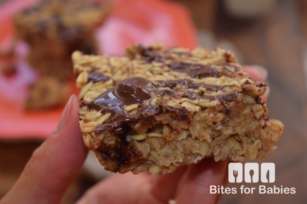 Banana Oat Breakfast Bars - Bites for Foodies
