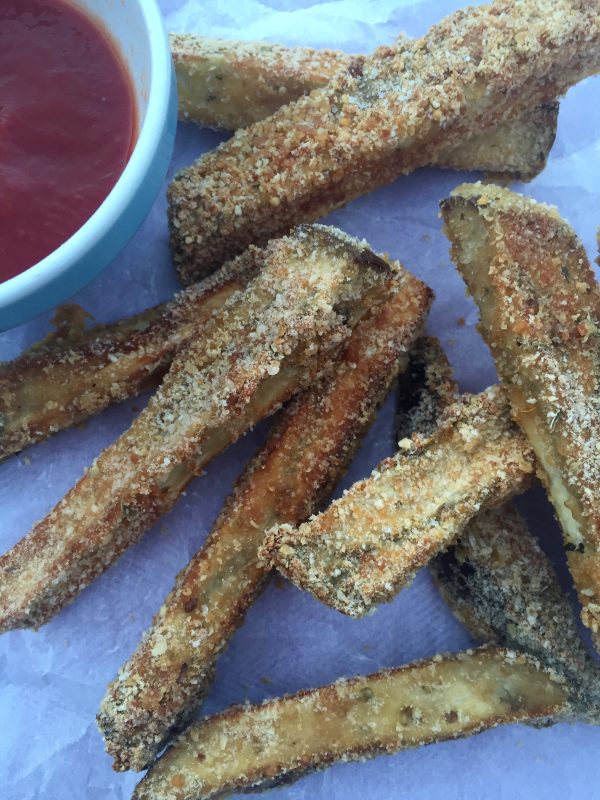 Crispy Baked Eggplant Fries Bites for Foodies