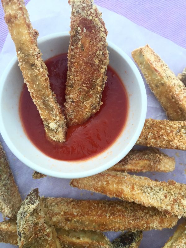 Crispy Baked Eggplant Fries Bites for Foodies