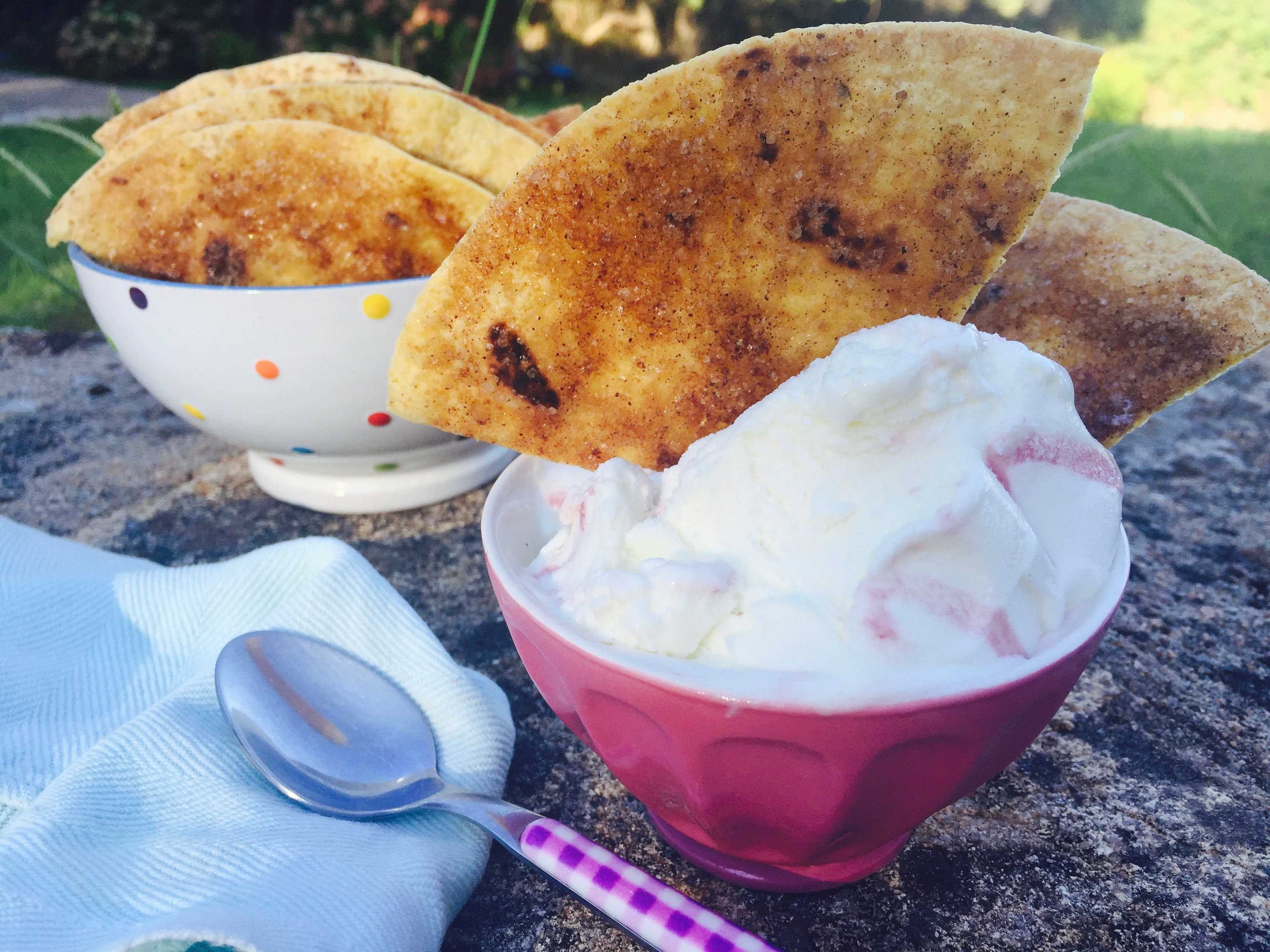 Cinnamon Sugar Tortilla Crisps