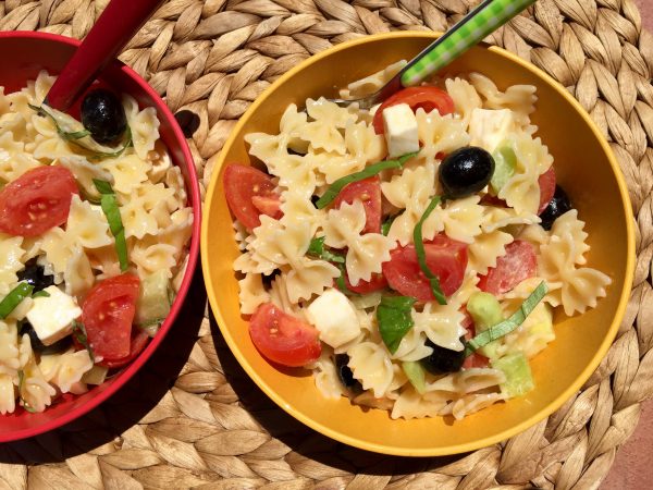 Healthy Summer Pasta Salad - Bites for Foodies